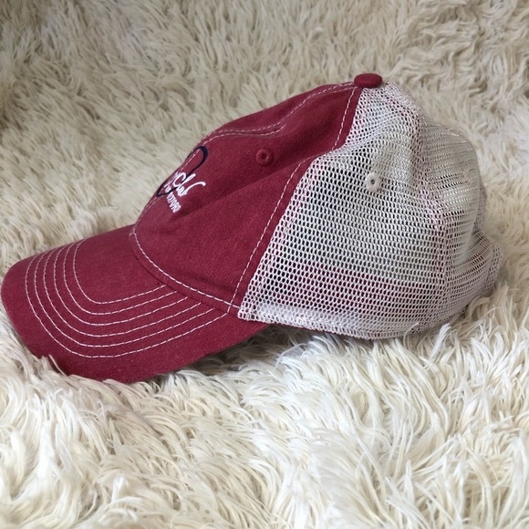 Country Club of Oxford Red Baseball Trucker Cap - Picture 2 of 9